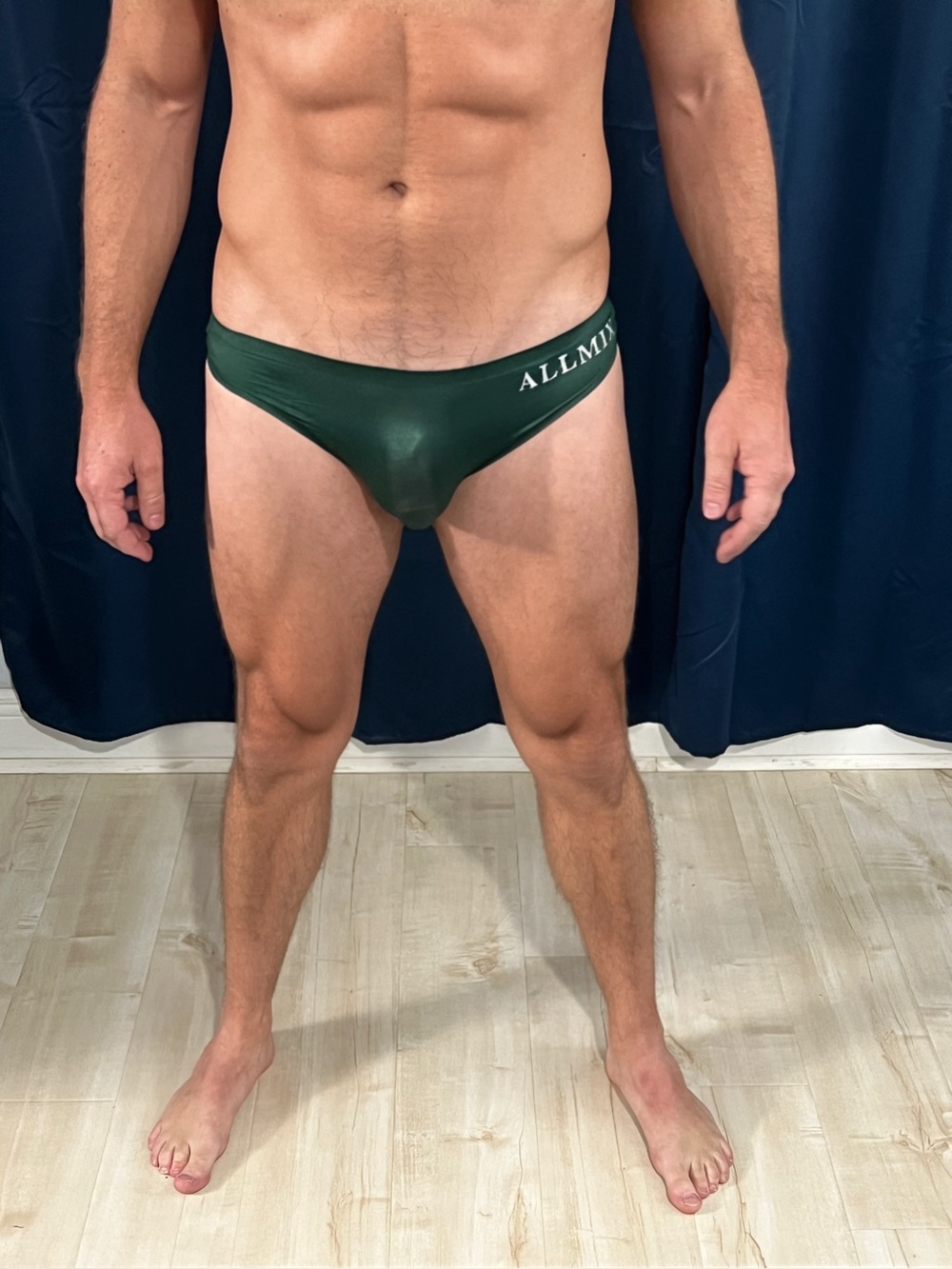 Men’s seamless green thong NWOT